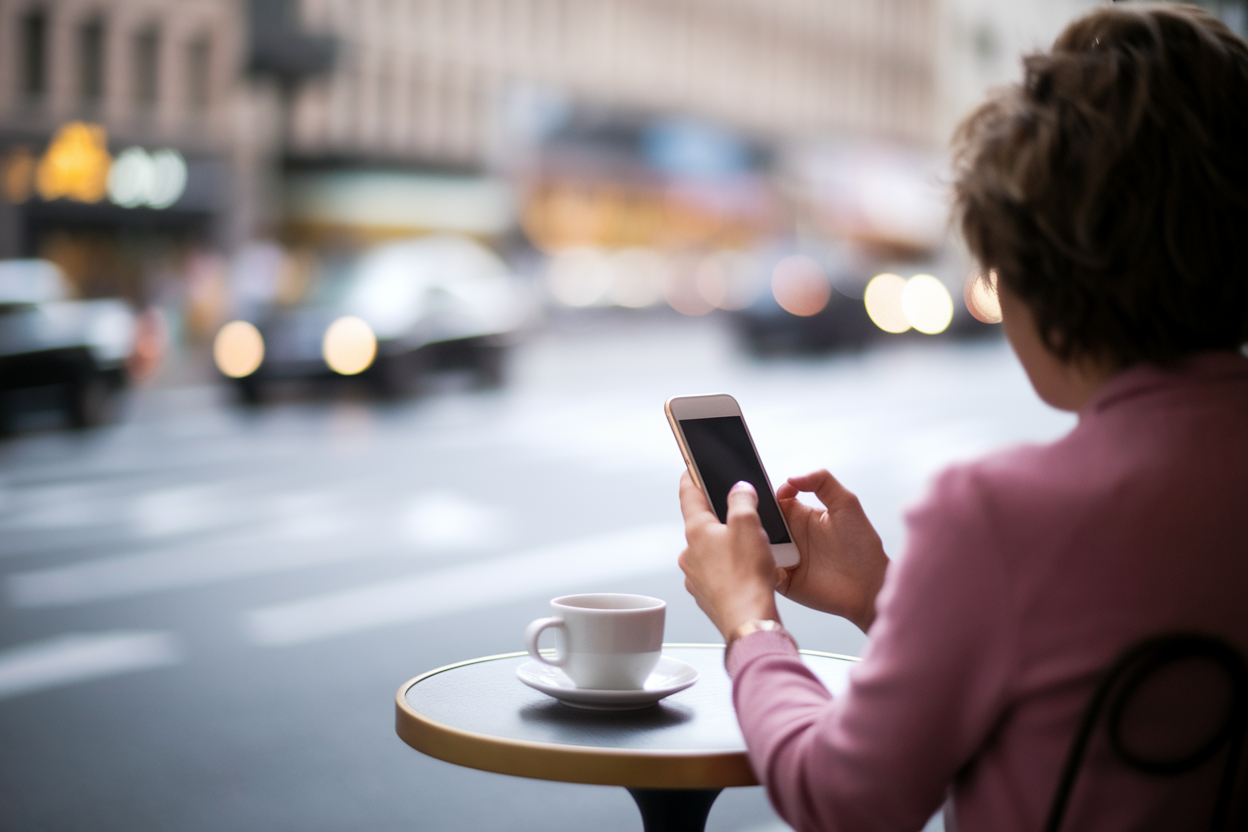personne-dos-cafe-smartphone-rue