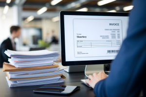 bureau-personne-ordinateur-facture-numerique