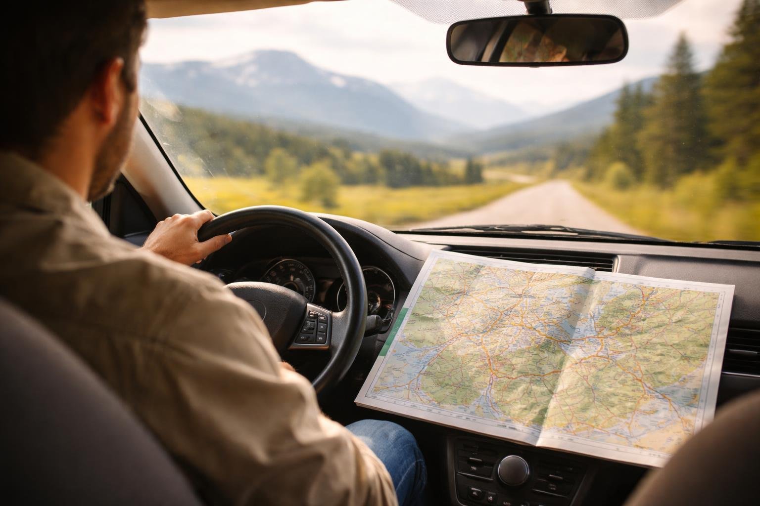 conducteur-voiture-route-montagnes-champs